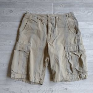 PATAGONIA Cargo Shorts Organic Cotton Stripe Men's Size 30